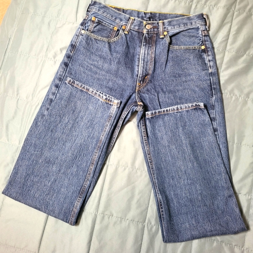 Levi Strauss & Co 550 blue jeans   men's 32 #914